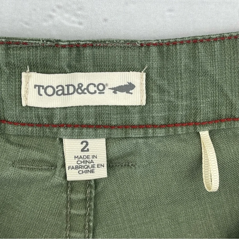 Toad&Co Touchstone Stretch Bermuda Shorts Sz 2